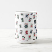 MahJongg-Kachel-Design Kaffeetasse (Mittel)