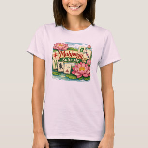 Mahjongg passt mir T-Shirt