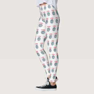 MahJongg-Spielsymbol Joker-Kachel Leggings
