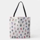 MahJongg Spielsymbole Design Tasche (Vorderseite)