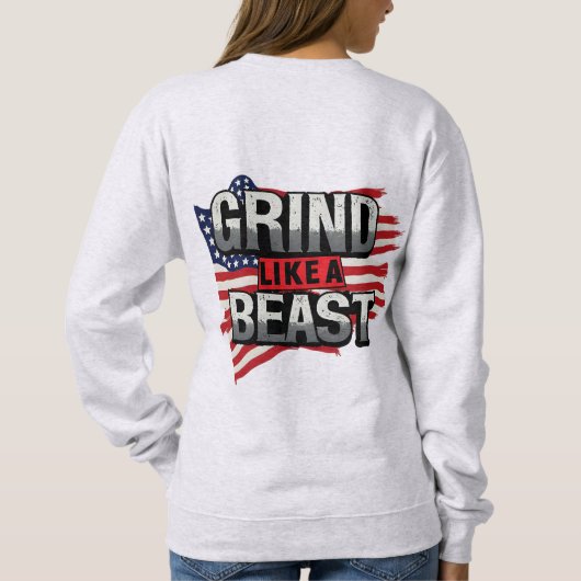 MAHLE WIE EIN BESTIE SWEATSHIRT (Rückseite)