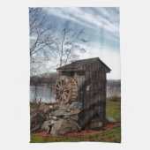 Mahlen über das alte Nebengebäude Handtuch (Vertikal)