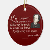 Mahler auf dem Verfassen Keramikornament (Links)