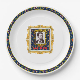 Mahler-Papierplatte Pappteller