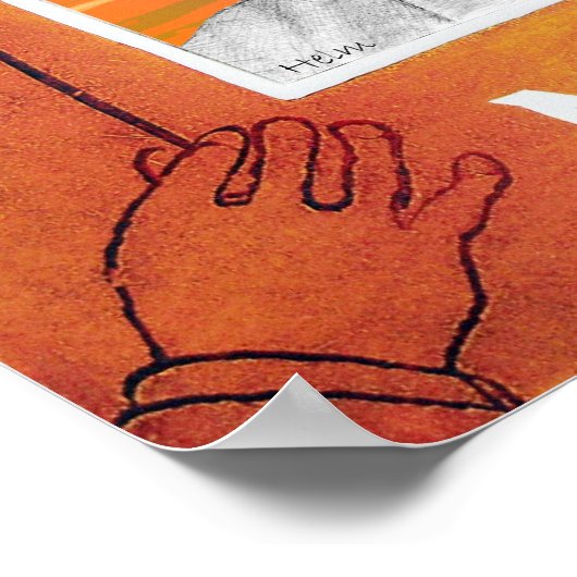 Mahler Print Poster (Ecke)