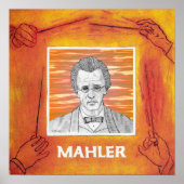 Mahler Print Poster (Vorne)