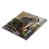 Mahlgut-Mühle Fliese (Seite)