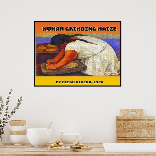 Mahlmais Poster (Küche)