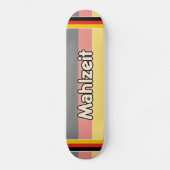 Mahlzeit - German Design Skateboard (Vorderseite)