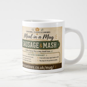 Mahlzeit in einer Tasse – Wurst & Kartoffelbrei Ju