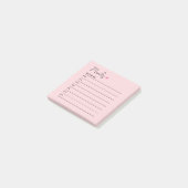 Mahlzeitenplaner-Klebezettel Post-it Klebezettel (angewinkelt)