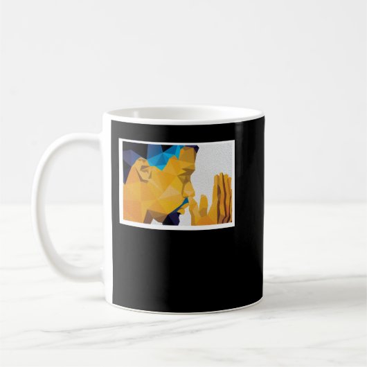 Mahmoud Abdul Rauf Classic T Shirt Kaffeetasse (Links)