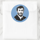 Mahmoud Ahmadinejad Runder Aufkleber (Tasche)