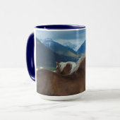 Mähnen u. GebirgsTasse Tasse (Vorderseite Links)