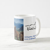 Mähnen und Berge Kaffeetasse (VorderseiteRechts)