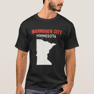 Mahnomen city Minnesota USA Staat America Travel M T-Shirt
