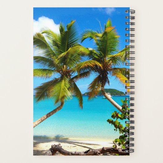 Maho Bay Beach - St John Day Planner Planer (Rückseite)