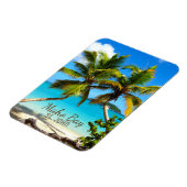 Maho Bay Beach St. John Flexible Magnet (Linke Seite)