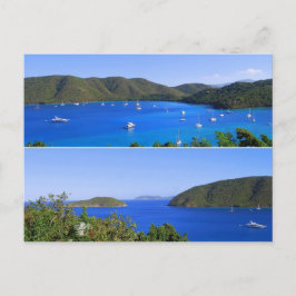 Maho Bay Collage, St. John, U.S.V.I. Postcard Postkarte