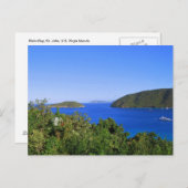 Maho Bay, St. John, U.S.V.I. Postkarte (Vorne/Hinten)