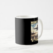 Maho Beach St. Maarten Kaffeetasse (VorderseiteRechts)