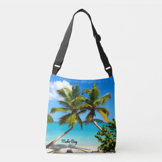 Maho Bucht-Strand - Tasche Johannes Crossbody (Vorderseite)