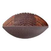 Mahogany Alligator Classic Reptile Leder (Imitate) Football (Gedreht 270)