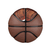 Mahogany Alligator Classic Reptile Leder (Imitate) Mini Basketball (Rechts)