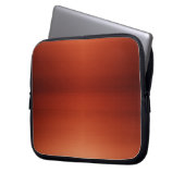 Mahogany Brushed Metal Laptopschutzhülle (Vorderseite Links)