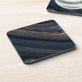 Mahogany Goldsheen Obsidian Getränkeuntersetzer (Linke Seite)