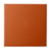 Mahogany Solid Color | Classic | elegant Fliese (Vorderseite)