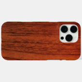 Mahogany Wood Print Case-Mate iPhone Hülle (Rückseite (Horizontal))