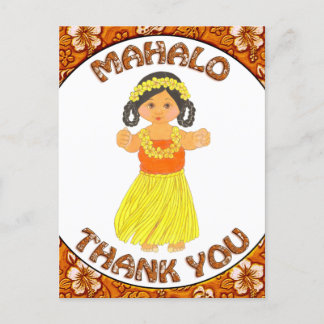 Mahola Danke Postkarte