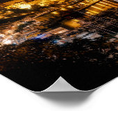 Mahon Hafen am Abend - Menorca, Spanien Poster (Ecke)