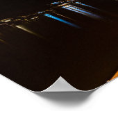 Mahon Hafen am Abend - Menorca, Spanien Poster (Ecke)