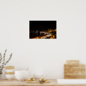 Mahon Hafen am Abend - Menorca, Spanien Poster (Küche)