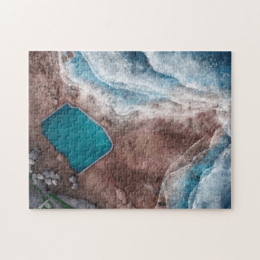 Mahon Pool Maroubra Sydney Illustration Puzzle (Horizontal)