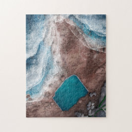 Mahon Pool Maroubra Sydney Illustration Puzzle
