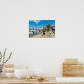 Mahon und Paseo maritimo - Menorca, Spanien Poster (Küche)