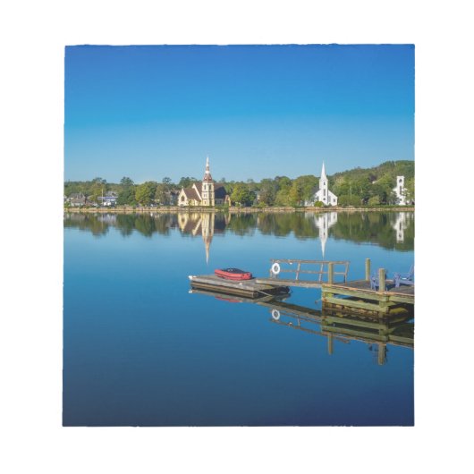 Mahone Bay Churches Notizblock (Vorderseite)