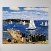 Mahone Bay von William Glackens Poster (Vorne)