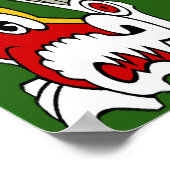Mahoney Celtic Dragon Print Poster (Ecke)