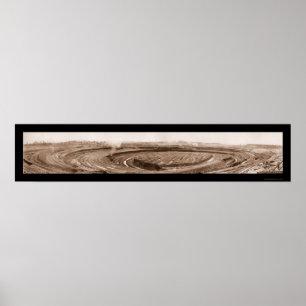 Mahoning Bergwerk Mangan-Foto 1902 Poster