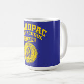Mahopac High School NY Alumni-Tasse Kaffeetasse (VorderseiteRechts)