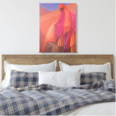 Mahout und Elephant Leinwanddruck (Insitu (Schlafzimmer))