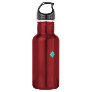 Mährische Sternenreihe - Türkis Edelstahlflasche