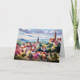 Mährisches Dorf Karte