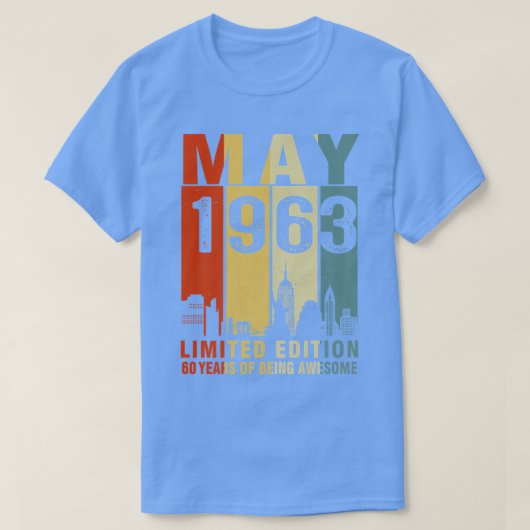 Mai 1963 Limited Edition 60 Jahre Phantastisch T-Shirt (Design vorne)