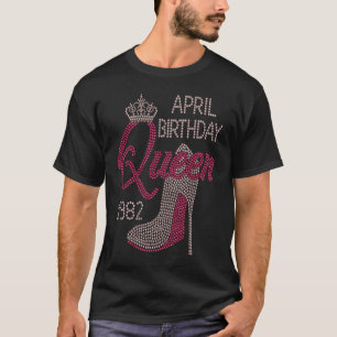Mai 1982 Geburtstagsmädchen für Frauen Königin 39 T-Shirt