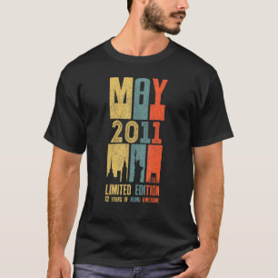 Mai 2011 12 Geburtstag 12 Jahr alt 2011 Geburtstag T-Shirt
